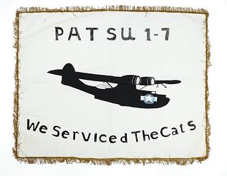 PATSU 1-7 "We Serviced The Cats" Service Banner