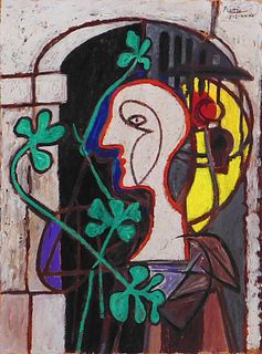 Style of Pablo Picasso: La lampe