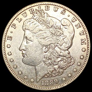 1889-S Morgan Silver Dollar NEARLY UNCIRCULATED