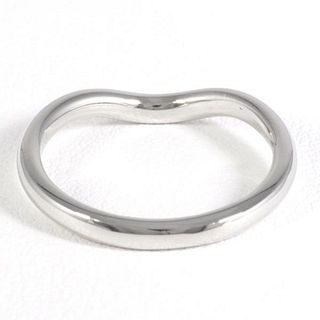 TIFFANY & CO. CURVED PLATINUM BAND RING