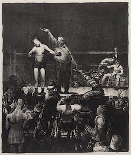 George Bellows, (American, 1882-1925), Introducing the Champion, 1916