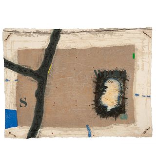 JAMES COIGNARD, Sin título, Firmada, Colografía 67 / 75, 57 x 76 cm medidas totales