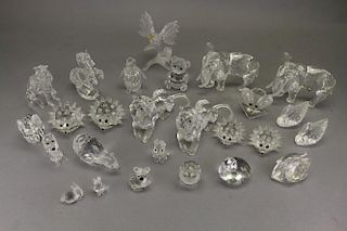 (26) Swarovski Crystal Animal Figures