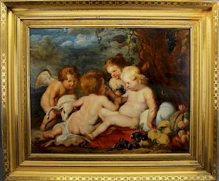 After Rubens, Christ the Infant w/ St John