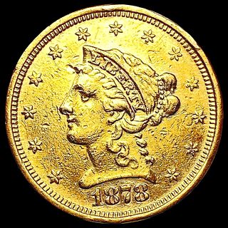 1878-S $2.50 Gold Quarter Eagle CHOICE AU