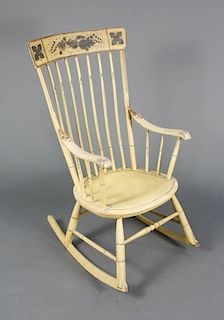 18th C. American Salem Rocking Chair