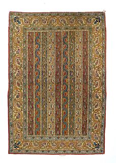 Antique Persian Qum Rug