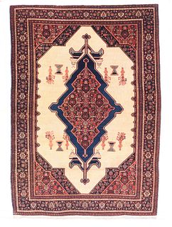 Antique Persian Senneh Rug