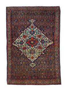 Antique Persian Farahan Sarouk Rug