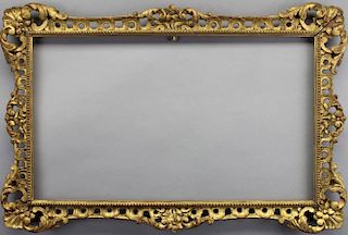 Antique Gilt/Carved Continental Style Frame