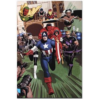 Marvel Comics "Magneto: Not a Hero #2" Numbered Limited Edition Giclee on Canvas by Daniel Acuna with COA.