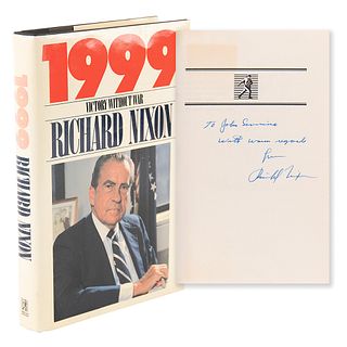 Richard Nixon Signed Book - 1999