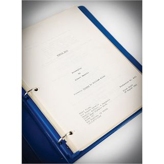 Prince Purple Rain First Draft Script with Original Shooting Schedule and (25+) Pages of Production-Related Documents