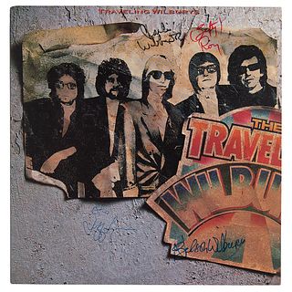 Traveling Wilburys Signed Album - Exceedingly Rare!