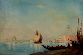 19th Century Venice Italy Painting