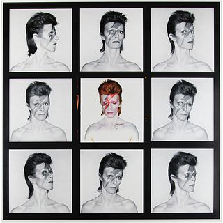David Bowie &#39;Aladdin Sane&#39; Massive Oversized Print by Duffy