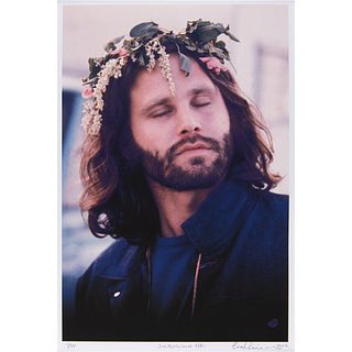 Jim Morrison Limited Edition Print Signed by Photographer Frank Lisciandro