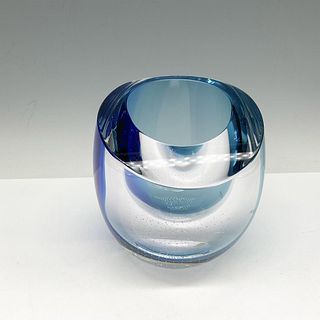 Kosta Boda Blue Glass Bowl