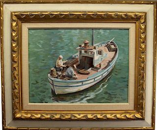 Willard Cox (1902 - 1974) "Monterey Hull"