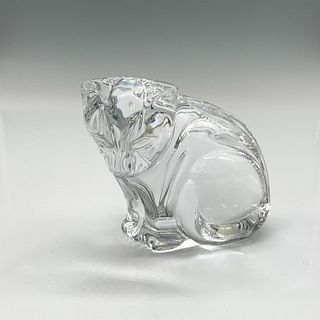 Waterford Crystal Paperweight, Cat