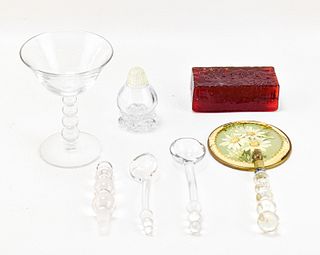 ASSORTED IMPERIAL CANDLEWICK GLASS