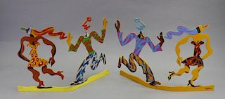 David Gerstein Sculptures (2) Dancing Figures