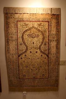 Fine Early 20th C. Signed Persian Rug