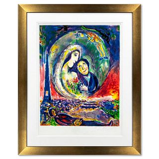 Marc Chagall (1887-1985), "Le Songe" Framed Limited Edition Lithograph with Certificate of Authenticity.