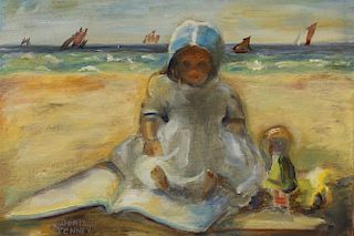 Doris Jenney, Young Girl on the Beach