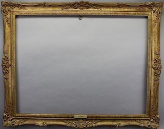 Carved/Gilded Continental Style Frame