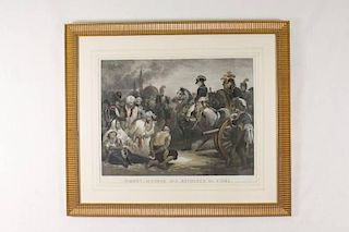 19th C. French Engraving of Egyptian Revolters