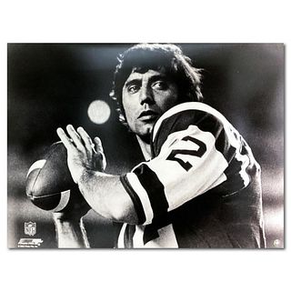 Broadway Joe Licensed Collectible Photograph Bearing Holographic NFL Seal. (Disclaimer)