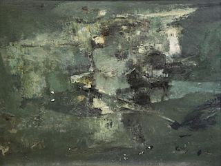 YOICHI OBUCHI. Oil on Canvas. Abstract