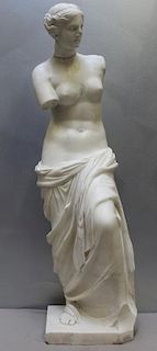 BARRANTI, Pieter. Marble Sculpture. Classical