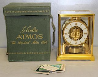 Lecoultre Atmos Clock Serial # In Original