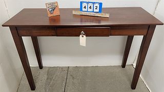 Mahog 1 Drawer Console Table 29"H X 44"W X 16"D