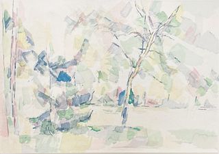Paul Cezanne (After) - Sous Bois