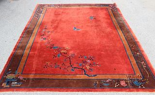 Chinese Art Deco Carpet.