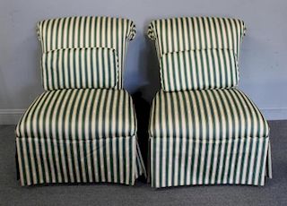 Pair Of Decorative and Quality Upholstered