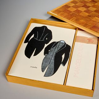 Marcel Duchamp, "Mental Chessboard" exhibition box