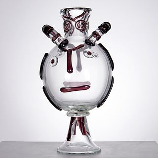 Picasso (after) & Aureliano Toso, "Burlesco" vase