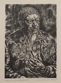 Ivan Albright, (American, 1897-1983), Fleeting Time Thou Hast Left Me Old, 1947