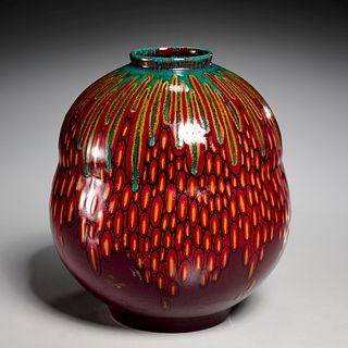 PZH Gouda, Art Nouveau pottery vase