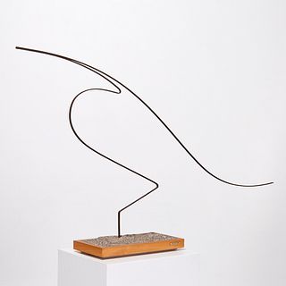 Sarah Landau-Mintz, brass sculpture, c. 1998