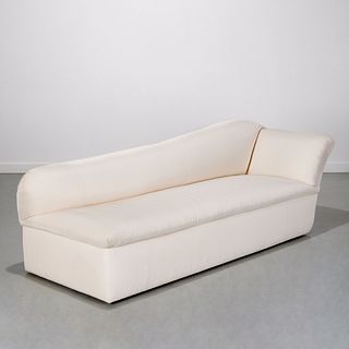 DeAngelis custom contemporary upholstered recamier