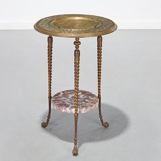 Tiffany Studios (attrib.), Aesthetic bronze table