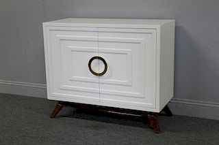 Contemporary Midcentury Style Lacquered Cabinet