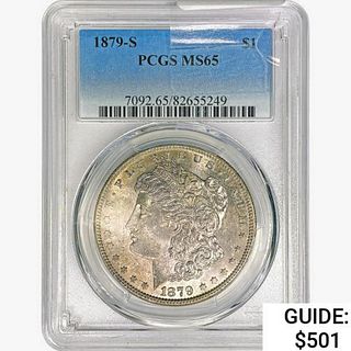 1879-S Morgan Silver Dollar PCGS MS65 