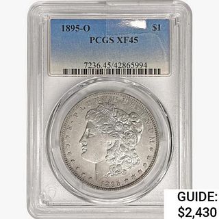 1895-O Morgan Silver Dollar PCGS XF45 
