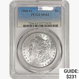 1900-O Morgan Silver Dollar PCGS MS63 
